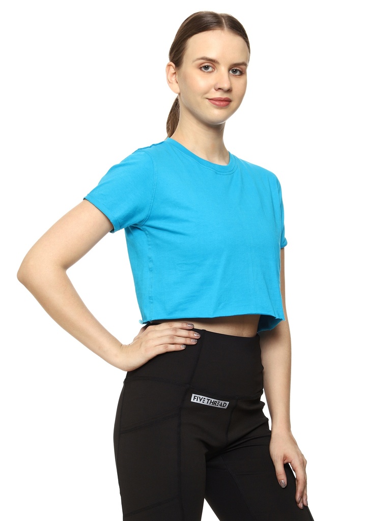 Free Edge Crop Top