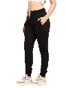 Casual Jogger Black Kangaroo fit left.webp