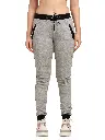 Grey Casual Jogger Kangaroo fit grey.webp