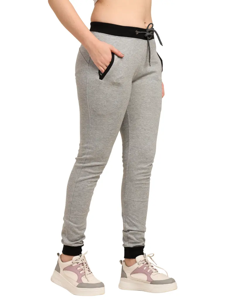 Grey Casual Jogger Kangaroo fit right.webp