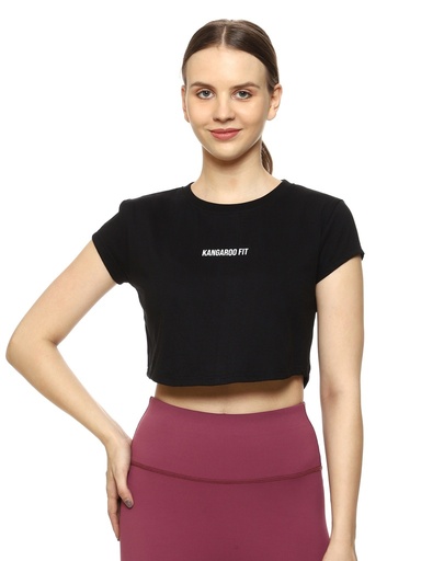 Casual Crop Top Short Sleeve