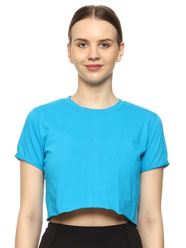 Free Edge Crop Top
